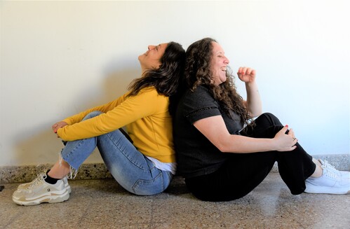 Foto de Yamila y Paola