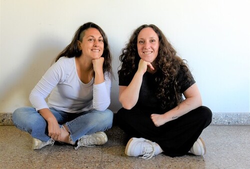 Foto de Yamila y Paola